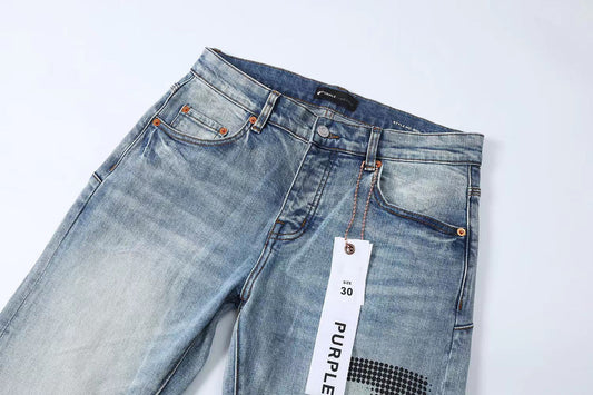 ג'ינס סגול-סגול