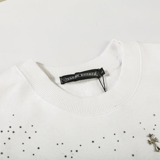 חולצת טריקו ארוכת שרוולים לגברים של Chrome Hearts