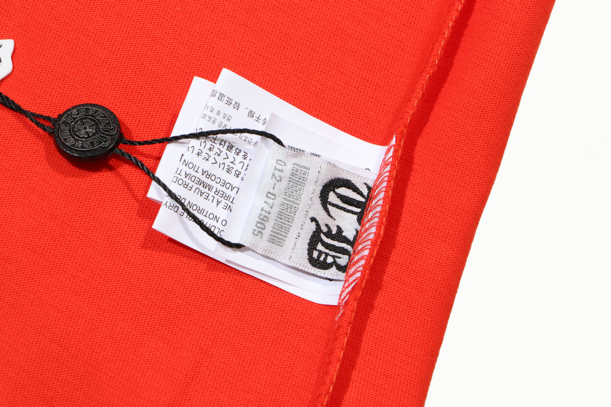 חולצת טריקו ארוכת שרוולים לגברים של Chrome Hearts K8013