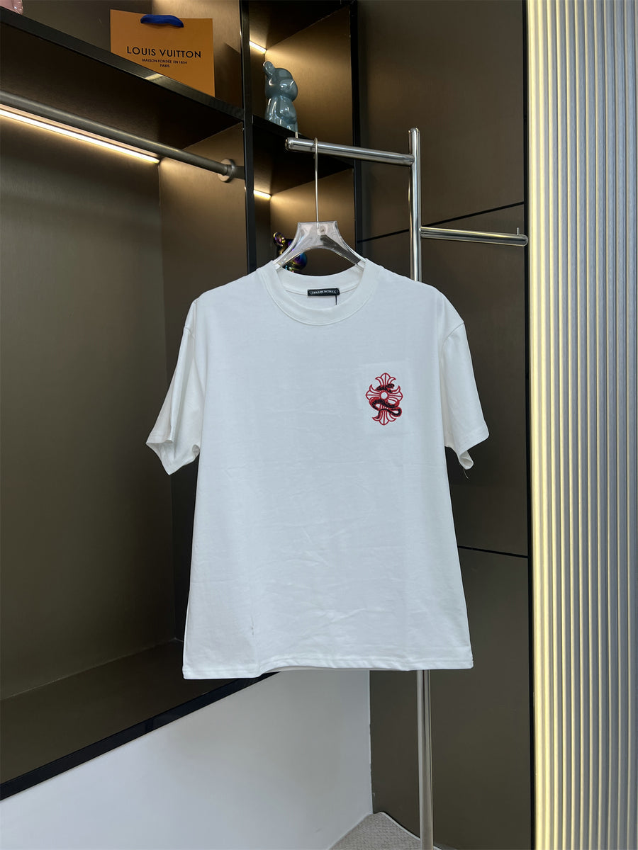 חולצת טי-שירט עם לבבות כרום משנת 1921 