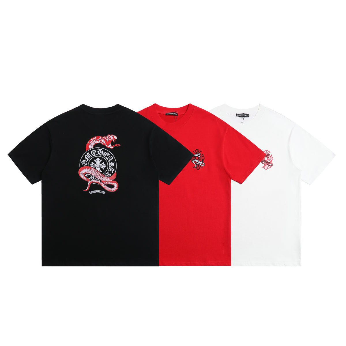 חולצת טי-שירט עם לבבות כרום משנת 1921 