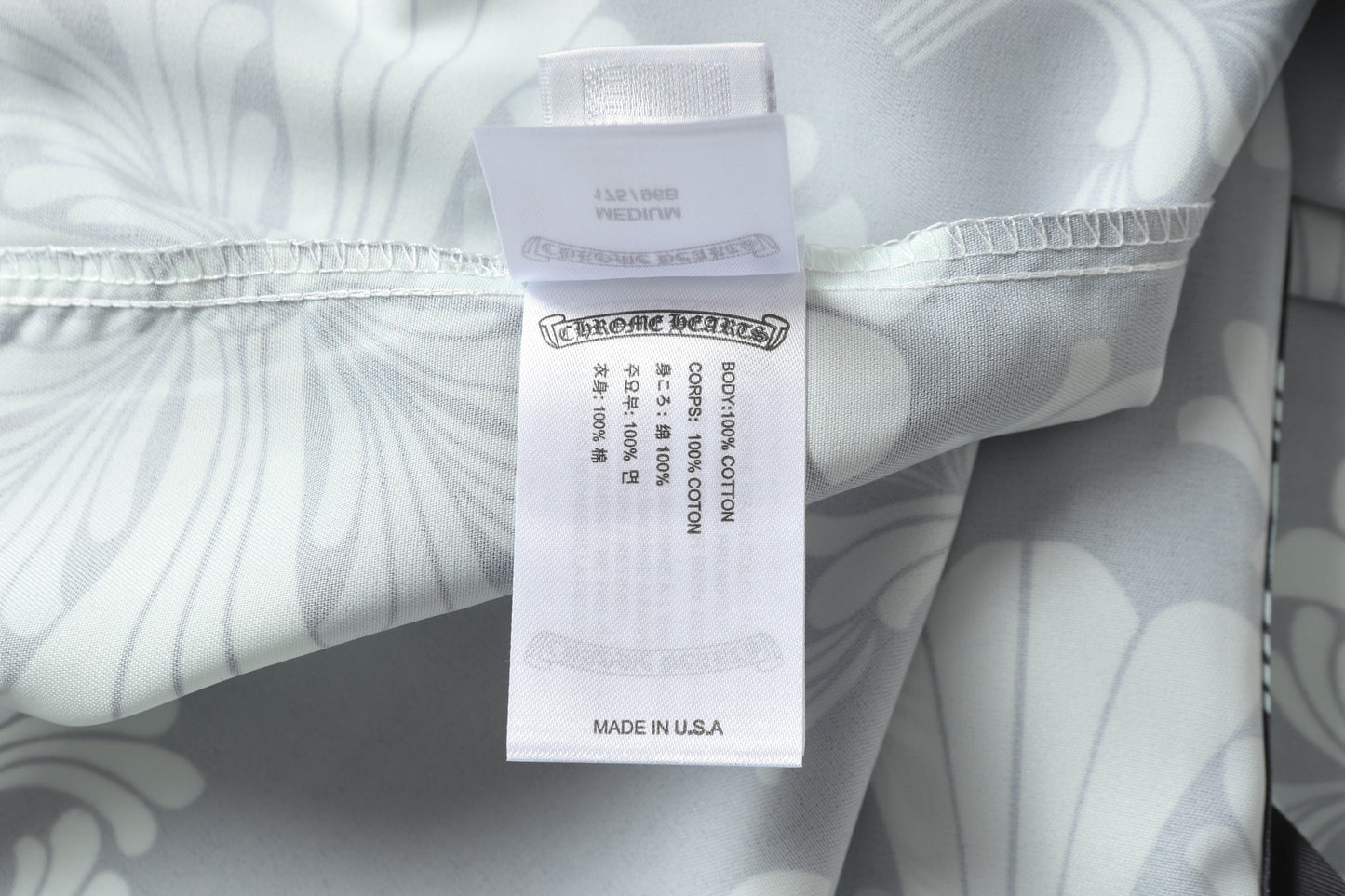 חולצות קצרות שרוולים של Chrome Hearts, שמתייבשות במהירות, הן סופר פופולריות 2286 