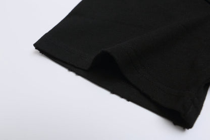 חולצת טי-שירט עם לבבות כרום משנת 1970 