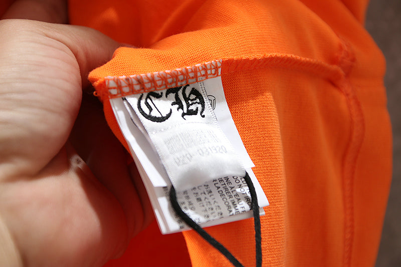 חולצת טי-שירט עם לבבות כרום K6017 