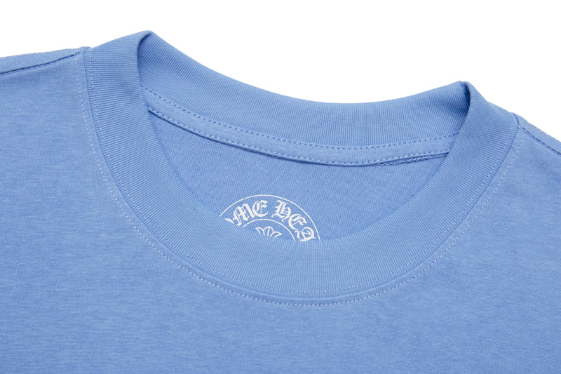 חולצת טי עם לבבות כרום K6019 