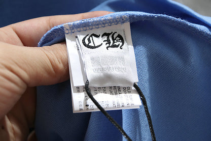 חולצת טי עם לבבות כרום K6019 