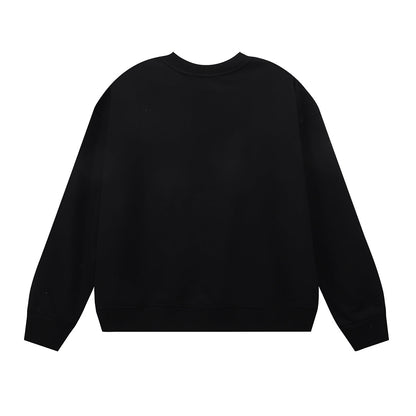 Purple Men's Long-Sleeve T-shirt Sweatshirt 1120