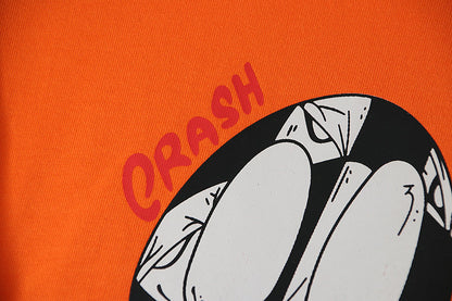 חולצת טי-שירט עם לבבות כרום K6017 