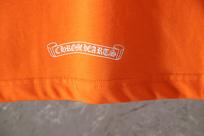 חולצת טי-שירט עם לבבות כרום K6017 