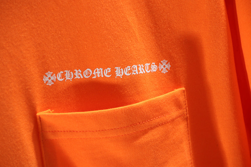 חולצת טי-שירט עם לבבות כרום K6017 