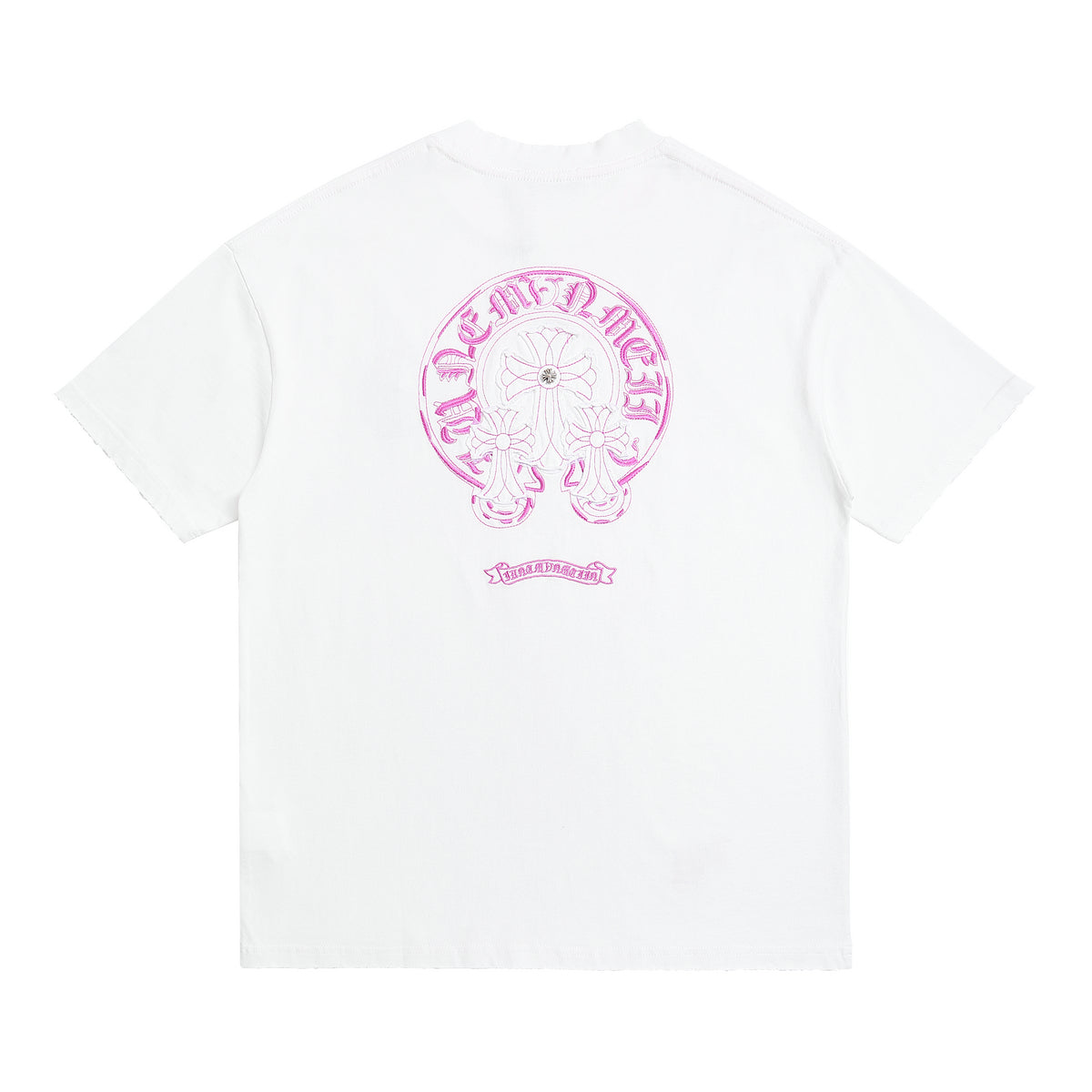 חולצת טי-שירט עם לבבות כרום משנת 1920 