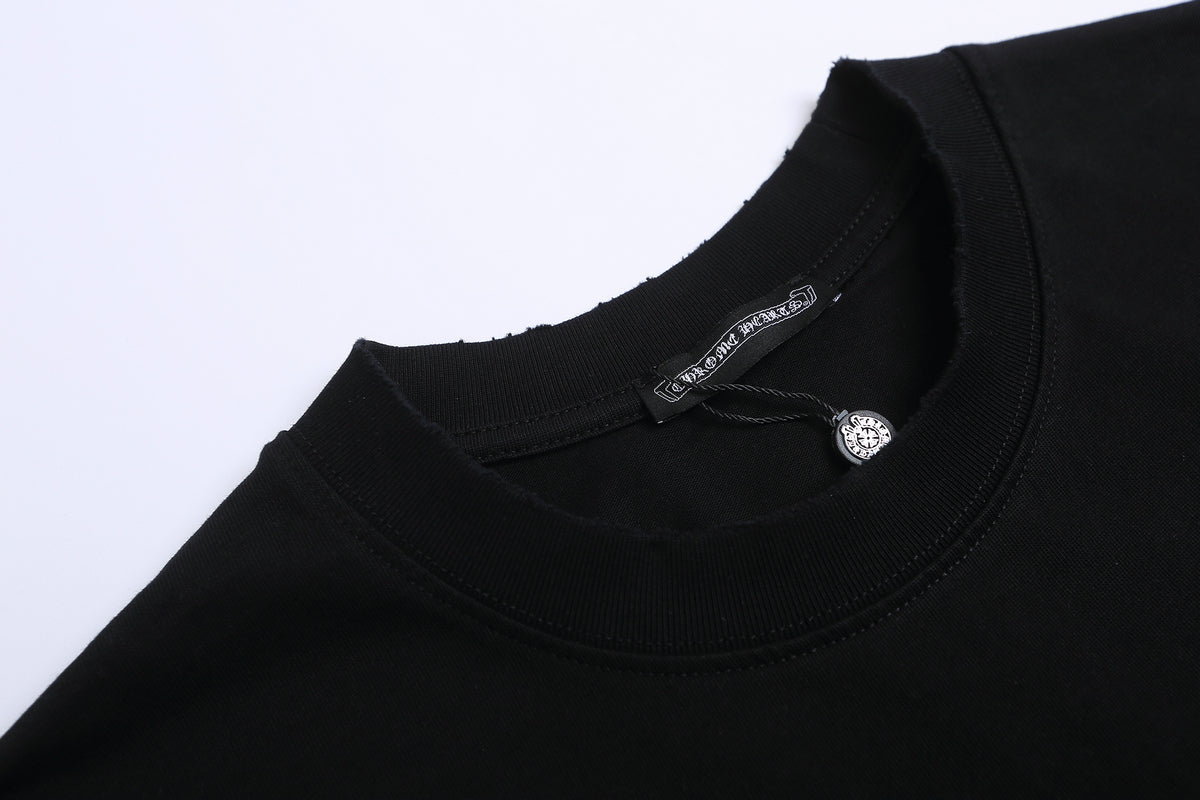 חולצת טי-שירט עם לבבות כרום משנת 1920 