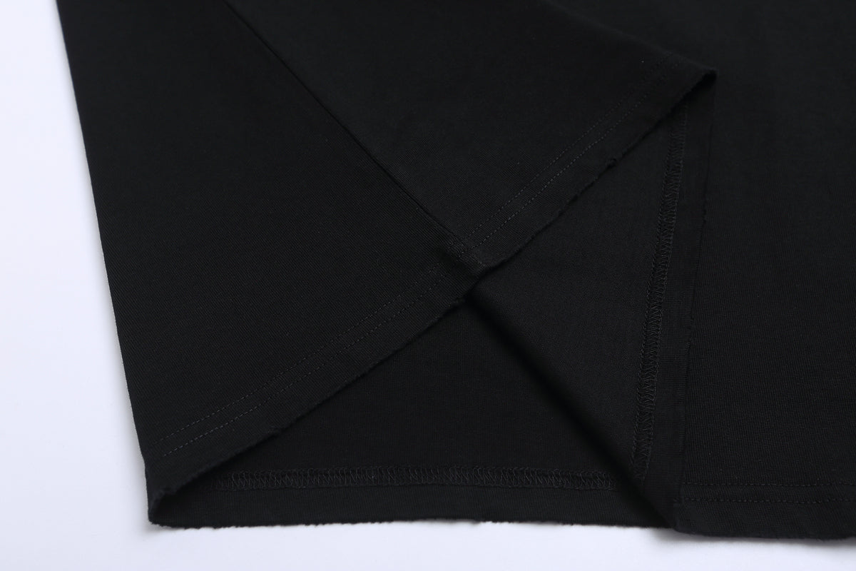 חולצת טי-שירט עם לבבות כרום משנת 1920 