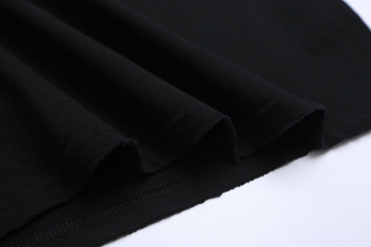 חולצת טי-שירט עם לבבות כרום משנת 1920 