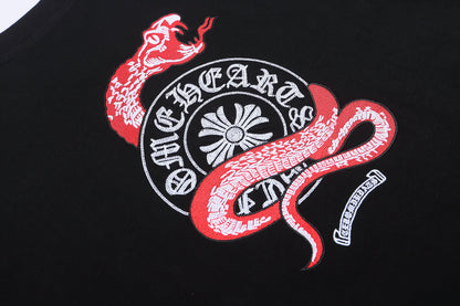 חולצת טי-שירט עם לבבות כרום משנת 1921 