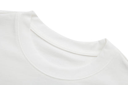 חולצת טי עם לבבות כרום צבעוניות של Horse Shoe K6048 