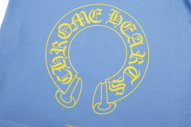 חולצת טי עם לבבות כרום K6019 